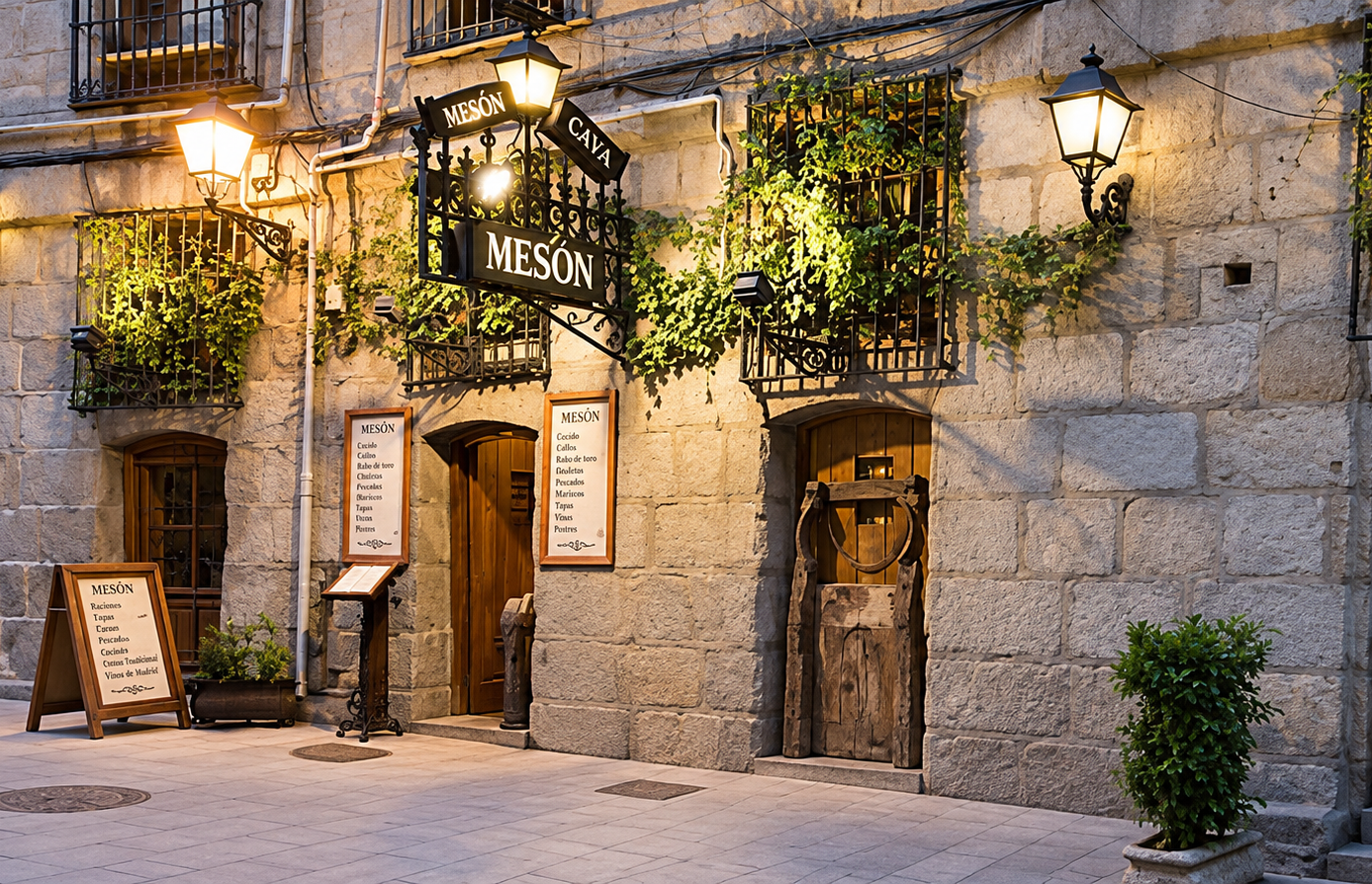 Los mesones de la Cava de San Miguel: dónde comer tortilla, boquerones y champiñones junto a la Plaza Mayor de Madrid